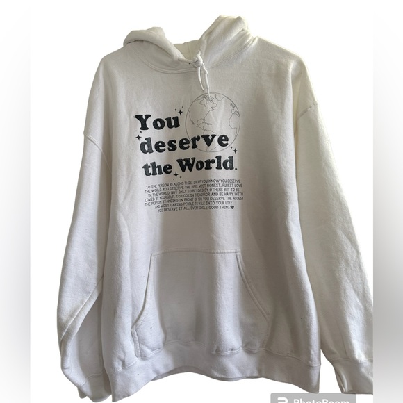 You Deserve The World Hoodie - Picture 1 of 3